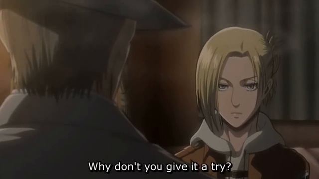 Annie transform into her Titan | Attack On Titan OVA 7 смотреть онлайн