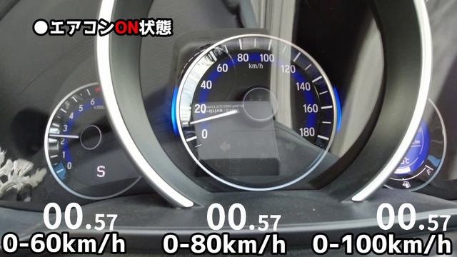 低排気量車のエアコンのON OFFで加速がどれぐらい変わるのか比較してみた смотреть онлайн
