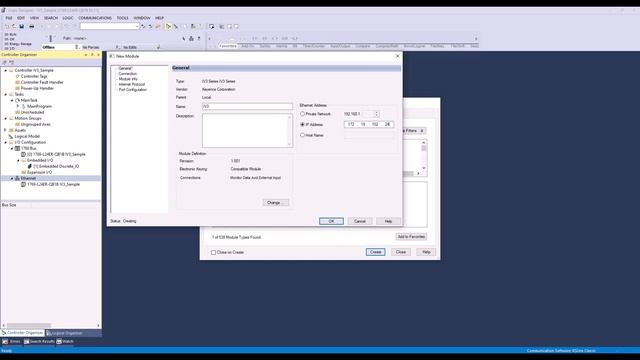 IV3 Vision Sensor Support | Ethernet IP Setup | EDS file смотреть онлайн