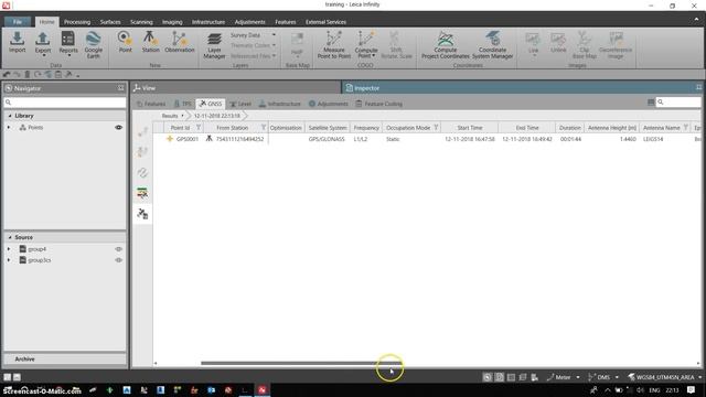 Leica Infinity Post Processing, Leica Infinity GNSS Raw Data Processing | Static Data смотреть онлайн