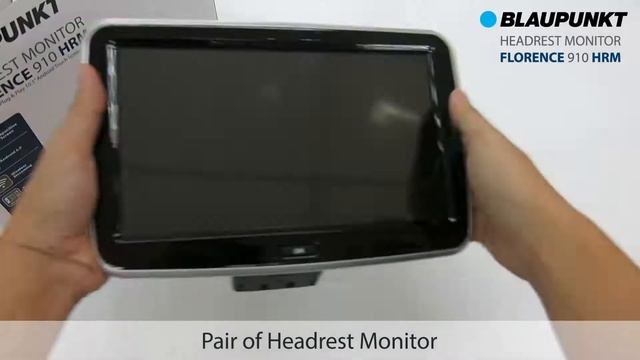 Blaupunkt car monitor display Florence 910 HRM Unboxing смотреть онлайн