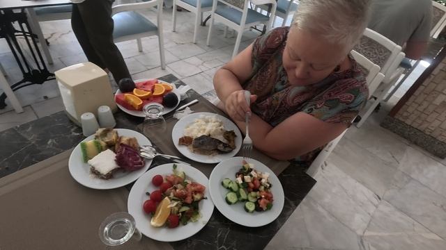 Турция. Ичмелер. Letoile Beach Hotel 4* обедаем. 2024.