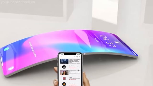 Первый в мире смартфон с ПРОЗРАЧНЫМ дисплеем! смотреть онлайн