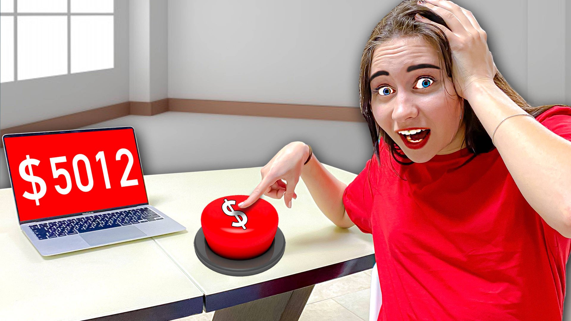 Кто Последний Перестанет Нажимать на Денежную Кнопку, Сохранит Сумму - Челлендж смотреть онлайн