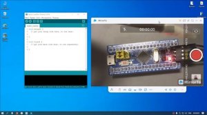 STM32 Blue Pill загрузка прошивки через Arduino IDE (По USB в конце)