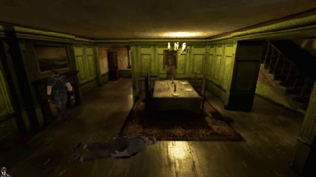 Playing Resident Evil 4 PS1 Edition. (Gameplay+Download link). смотреть онлайн