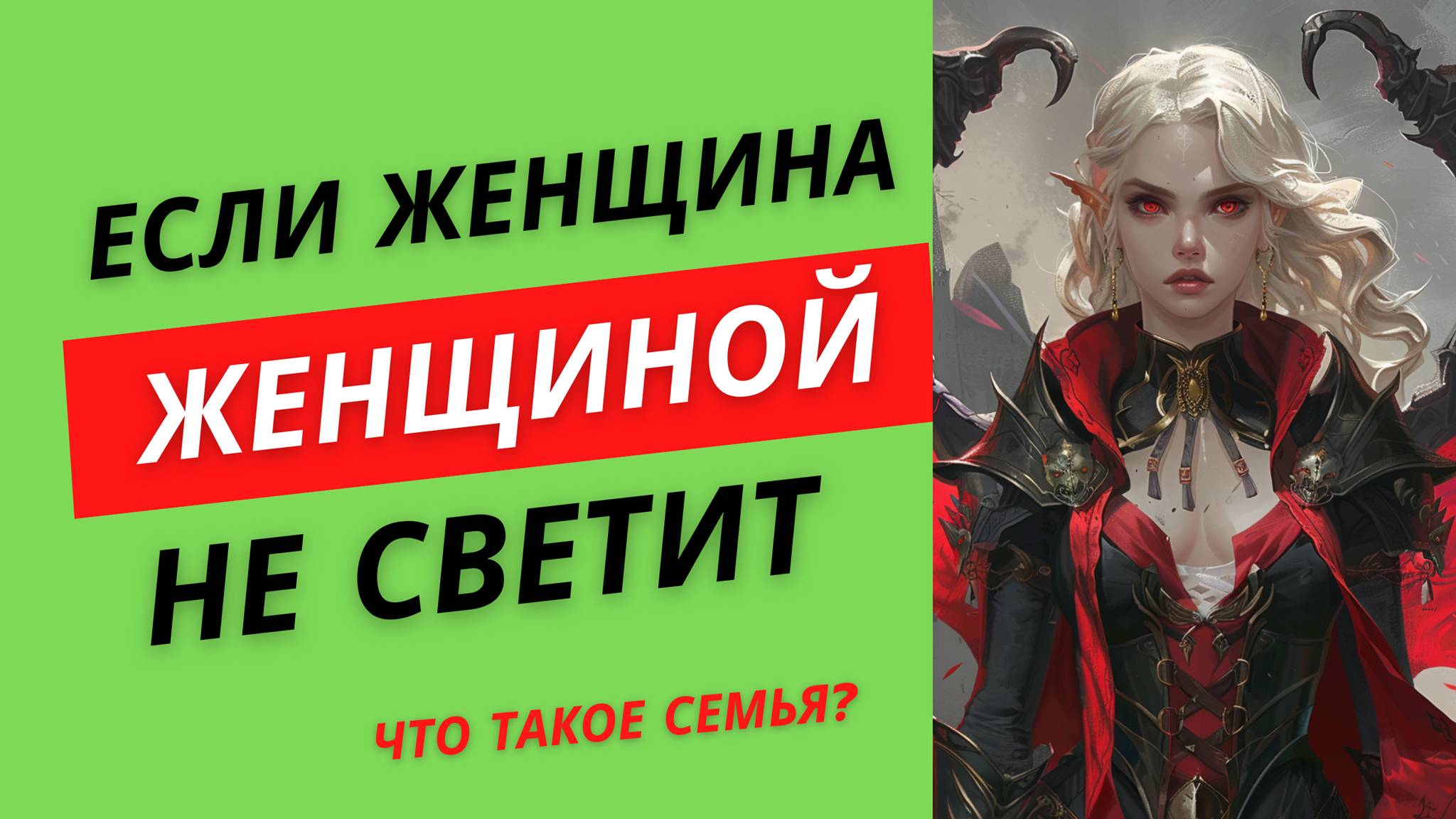 Что такое семья? Семья – это правильный Обмен Обязанностями, для получения желаемых Прав.