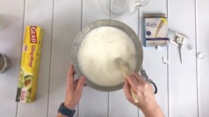 How to make Quark from Whole Milk Kefir ✪ MyGerman.Recipes
