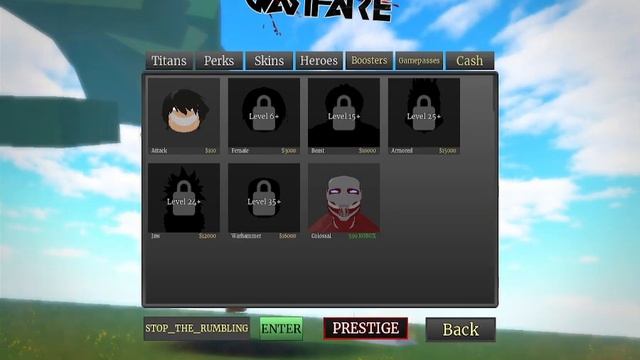 Roblox Titan Warfare Codes April 2024 - Redeem Roblox Titan Warfare Codes