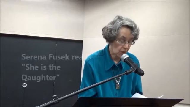 Serena Fusek reads "She is the Daughter" смотреть онлайн