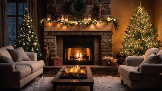 A Cozy Celebration Christmas. Warm And Festive Instrumental Music.mp4