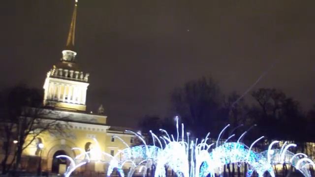 С новым 2016 годом. Адмиралтейство.