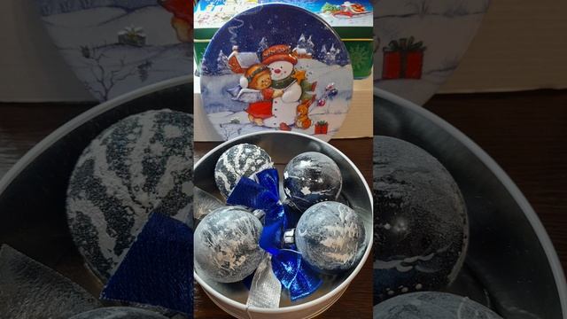 Новогодние шары ручной работы