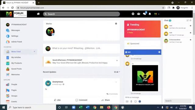 PIYMAN HACKDAT New WEBSITE FORUM Launch Live Stream смотреть онлайн