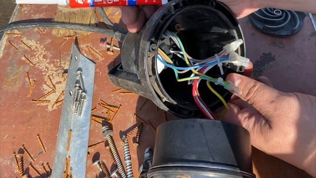 РЕМОНТ ДРЕНАЖНОГО НАСОСА ДЛЯ ГРЯЗНОЙ ВОДЫ