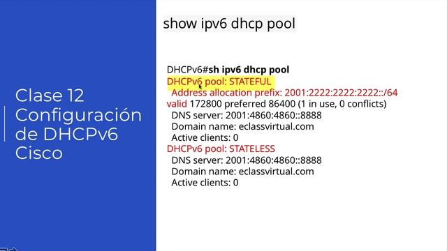 Teoría y practica CCNA - Configuración del DHCPv6 смотреть онлайн