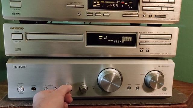 ONKYO A-9155, Tuner T-4211, CD DX-7111