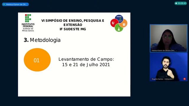 VI Simepe - Apresentação de trabalhos: área 3 - 05/07/22 - 16h40