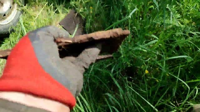 В очередной раз на небитой деревне.Застелил дно чугунными плитами! смотреть онлайн