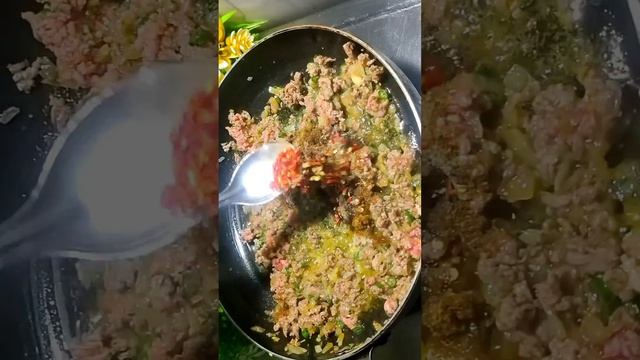 #shorts easy & quick mutton keema paratha recipe #tranding смотреть онлайн