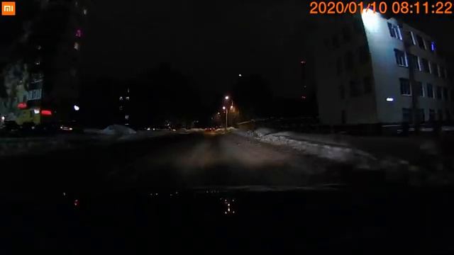 Свет фар DEPO в движении, установленные Дэу-Нексия N-150.