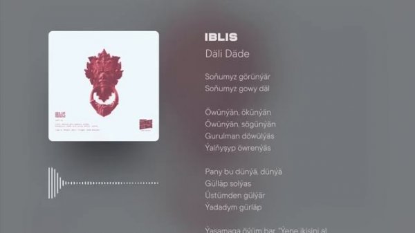 Dali Dade_ Däli Däde - Iblis (albom)