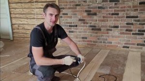 Внук, 37 серия. Продолжаю ковыряться с полом.