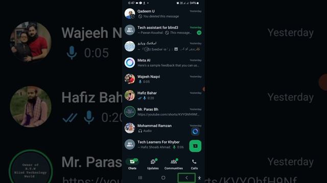 Very useful feature of talkback ,read from next item,focus on first and last item on screen pashto смотреть онлайн