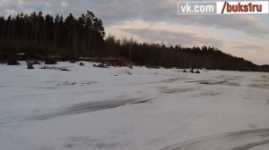 Покатушки на мототолкаче Ураган и с универсальным прицепом