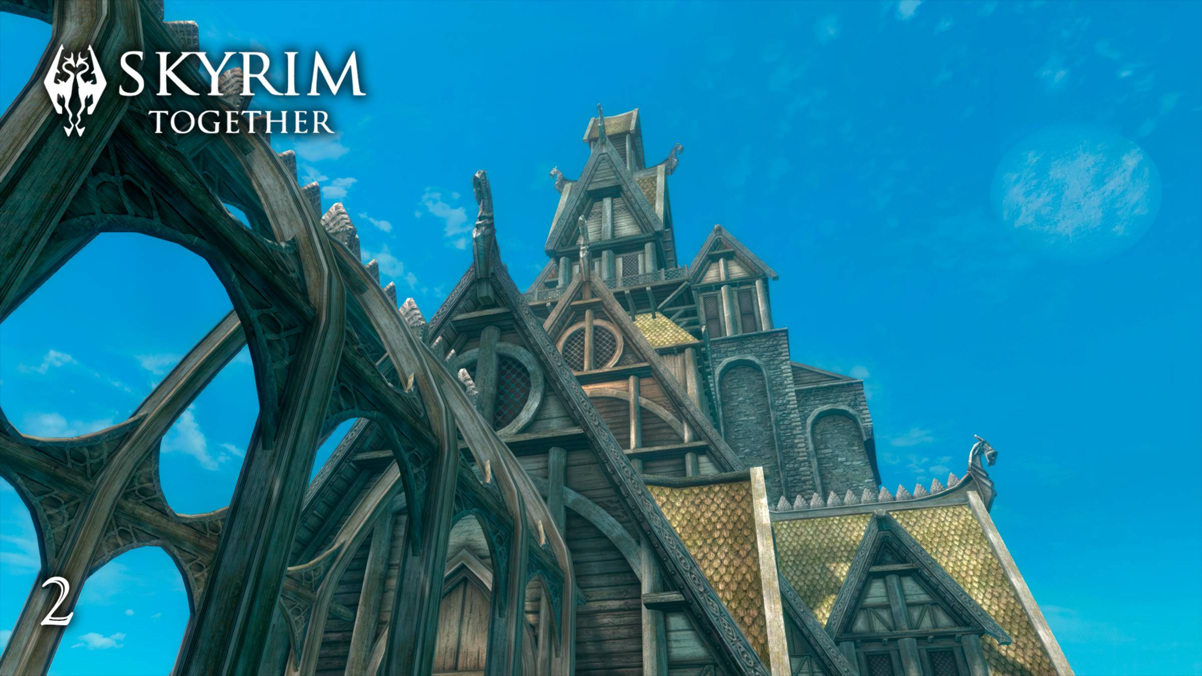 TES V: Skyrim Together #2 Кооперативное прохождение