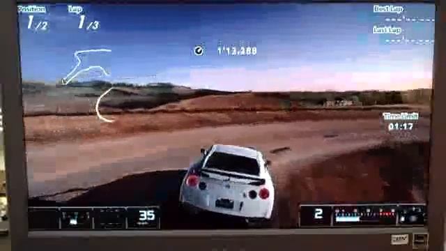 Gran Turismo 5 - Nissan GTR on Toscana (Day/Night) смотреть онлайн