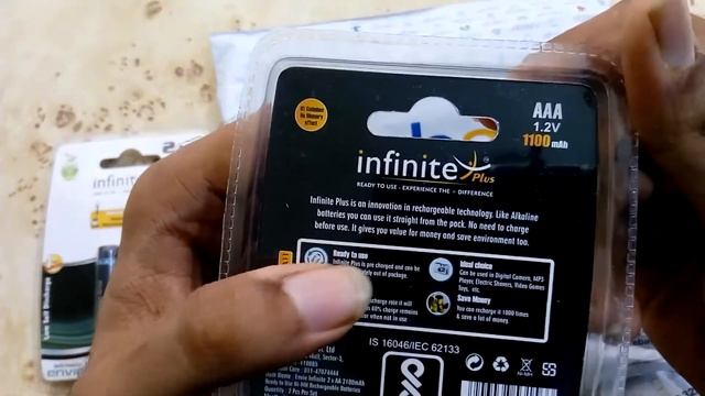 Envie infinite plus AAA rechargeable batteries. Unboxing & review. смотреть онлайн