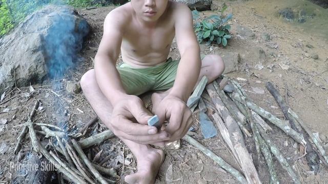 004. Primitive Skillls- Making Stone Axes From The Primitive смотреть онлайн