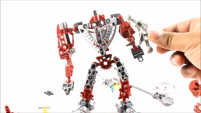 Lego Bionicle Build  Review: Vakama Toa Hordika 8736