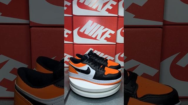 Tênis Air Jordan 1 Low Preto Laranja смотреть онлайн