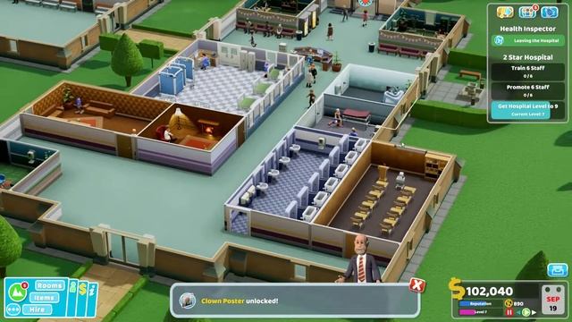 Two Point Hospital: Flottering Guide смотреть онлайн