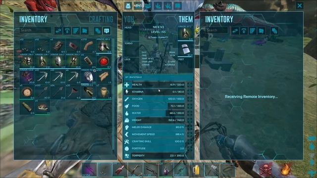 Kit FARMING V-Team On Their Center! | ARK Official PvP смотреть онлайн