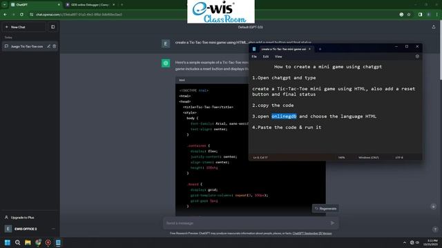 Create Mini Games Using Chat GPT смотреть онлайн