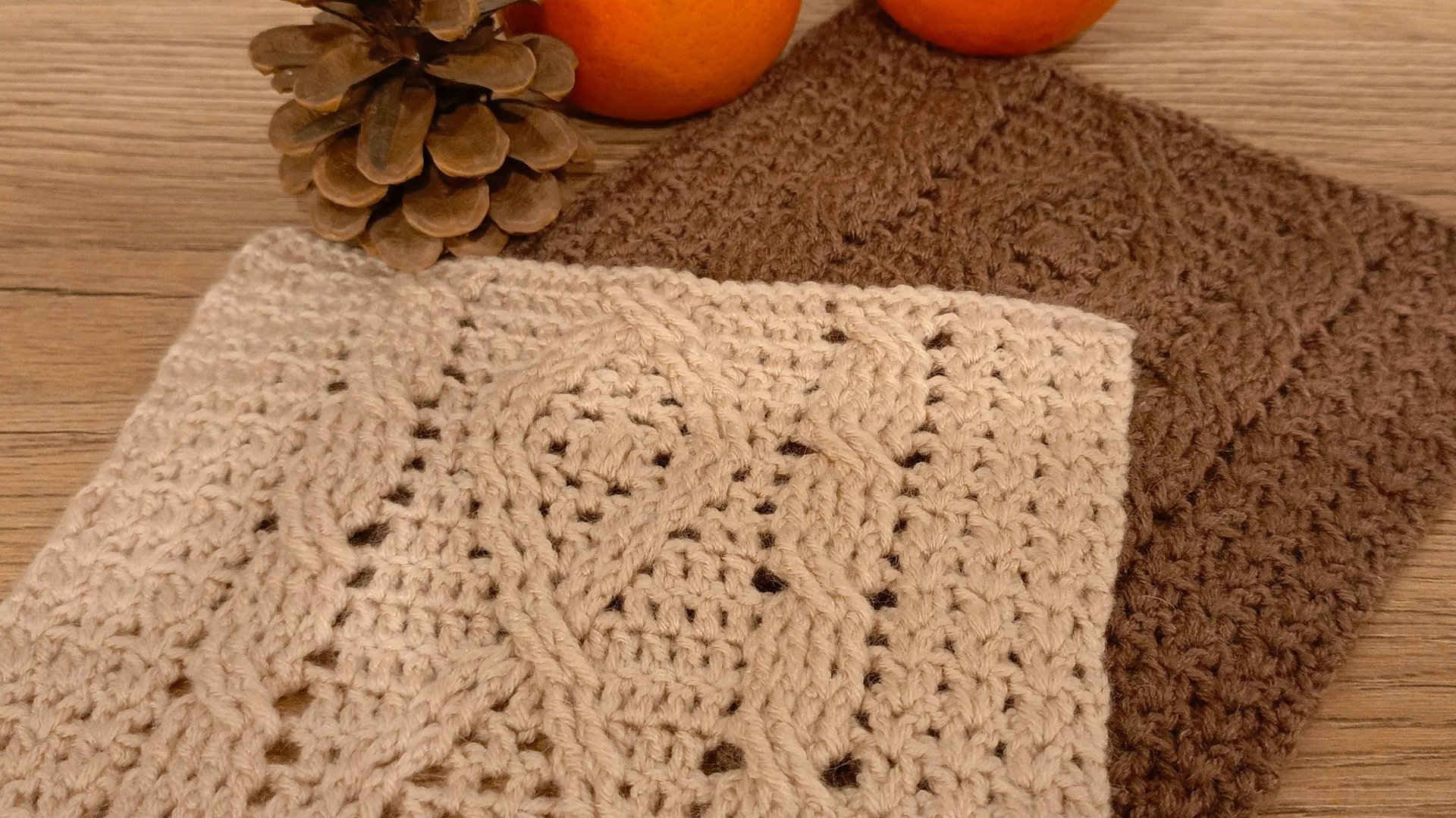 Рельефный узор крючком . По петельный мастер класс смотреть онлайн