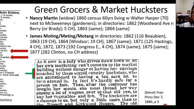 Vendors in Detroit's Vegetable Building: A Community of Entrepreneurship