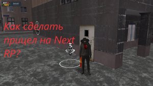 Как установить прицел на NextRP