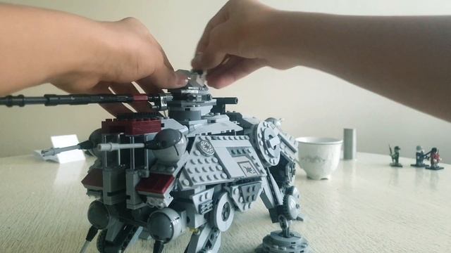 Обзор на Лего шагоход AT-TE. Лего Star Wars смотреть онлайн