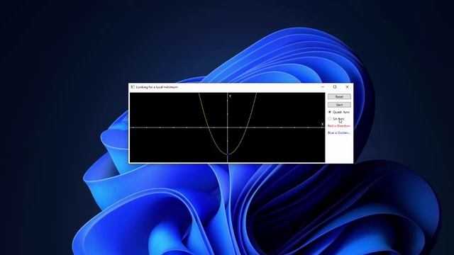 Search for a local minimum of function with one argument смотреть онлайн