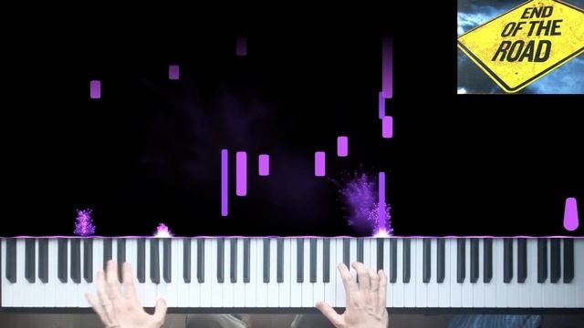 End of the road - piano tutorial Конец дороги - Заморокко (music notes in the description/НОТЫ)