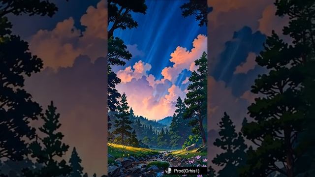 Viral anime nature wallpaper in 4K quality #music #anime смотреть онлайн
