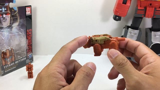 Transformers Titans Return Titan Master Ramhorn Chefatron Review смотреть онлайн