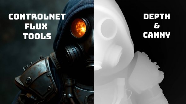 ControlNet Flux Tools | Flux Canny | Flux Depth