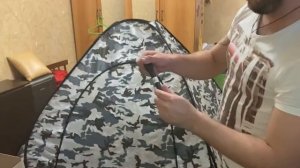 Обзор зимней автоматической палатки , и как быстро ее собрать