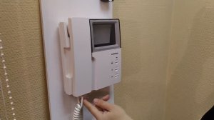 Как снять со стены видеодомофон Commax  DPV 4HP Vizit http magbez.ru