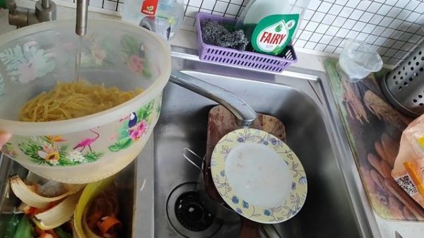 Готовлю удон с курицей + маринад